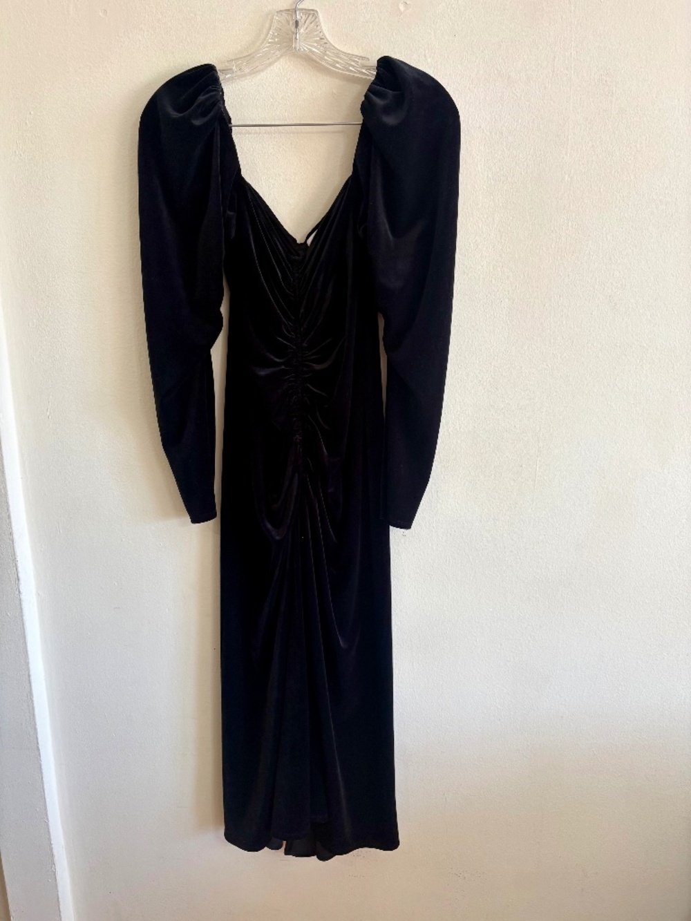 ALC Velvet Puff Sleeve Dress